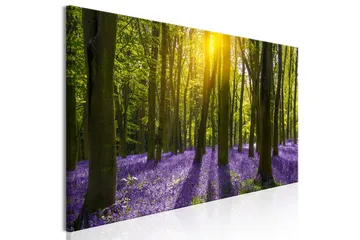 Tavla Hyacinth Field (1 Part) Narrow 135x45 - Innredning - Bilder & kunst - Lerretsbilder