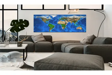 Tavla Magnificent World VALUE_MISSING_3 135x45 - Innredning - Bilder & kunst - Lerretsbilder