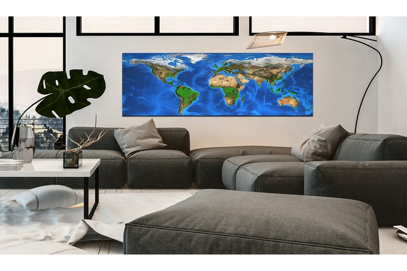Tavla Magnificent World VALUE_MISSING_3 135x45 - Innredning - Bilder & kunst - Lerretsbilder