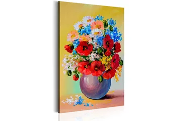 Tavle Bunch Of Wildflowers 80X120 - Artgeist sp. z o. o. - Innredning - Bilder & kunst - Lerretsbilder