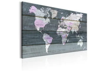 Tavle Roam Across The World 60X40 - Artgeist sp. z o. o. - Innredning - Bilder & kunst - Lerretsbilder