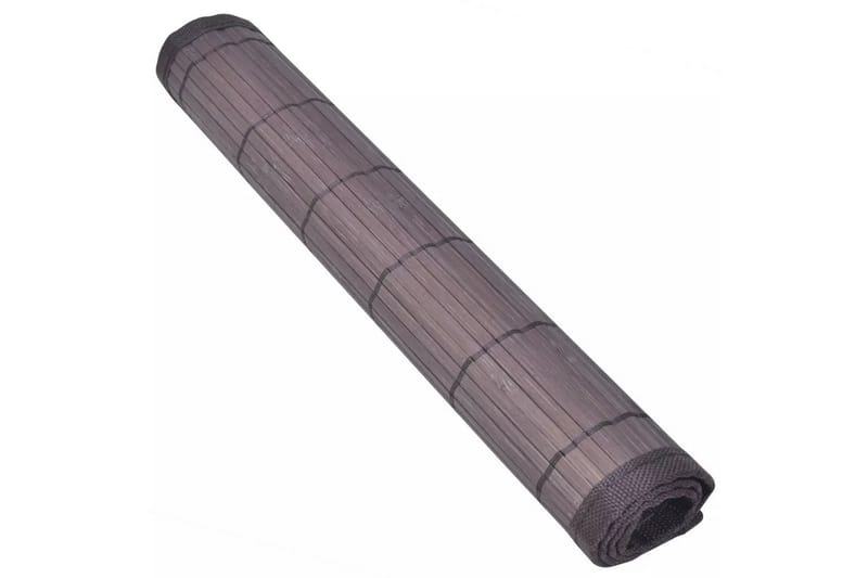 6 Bambus kuvertbrikker 30 x 45 cm, mørkebrun - Mørkebrun - Bordbrikke - Kjøkkentekstiler