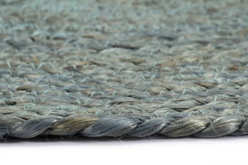 Bordmatter 4 stk ren olivengrønn 38 cm rund jute - Innredning - Borddekorasjon & bordpynt - Bordbrikke