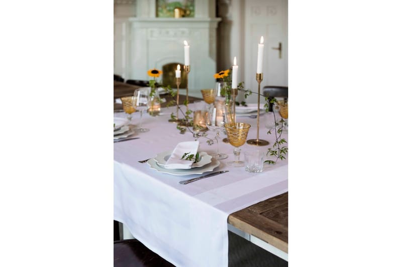 Duk Delight Hvit 240 x 240 cm - 240 x 240 cm - Innredning - Borddekorasjon & bordpynt - Duker & løpere - Bordduk