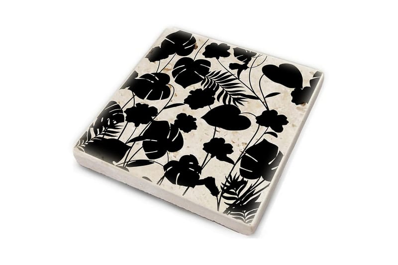 Glassunderlag 4-pk - Flerfarget - Innredning - Borddekorasjon & bordpynt - Glassbrikker