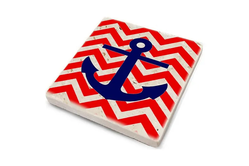 Kitchenware Glass Matt (4 Pieces) - Flerfarget - Innredning - Borddekorasjon & bordpynt - Glassbrikker