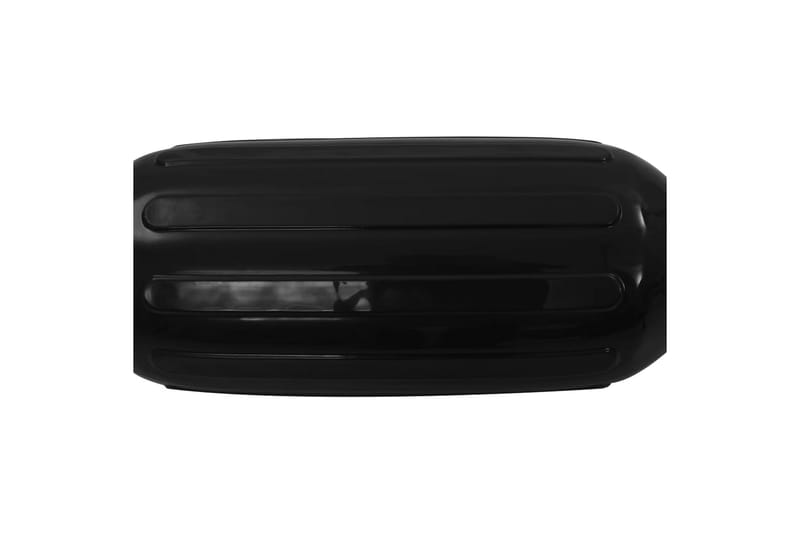 Båtfender 2 stk svart 69x21,5 cm PVC - Innredning - Dekorasjon