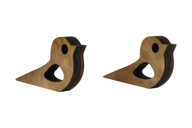 Bulletin Dørstopper 14 cm Gulv, Bronse