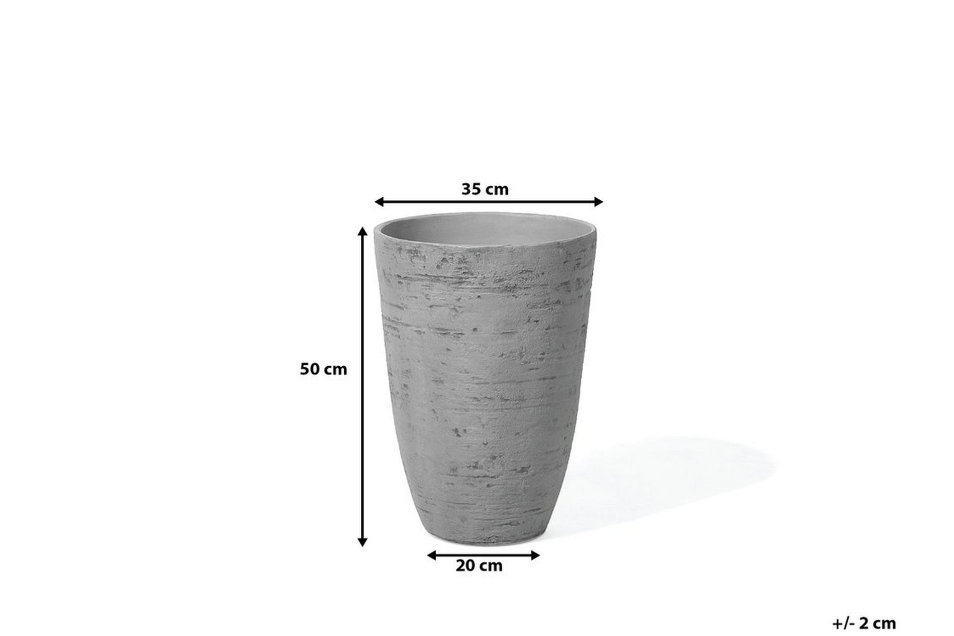 Camia Krukke 35,5 cm - Grå - Innredning - Dekorasjon