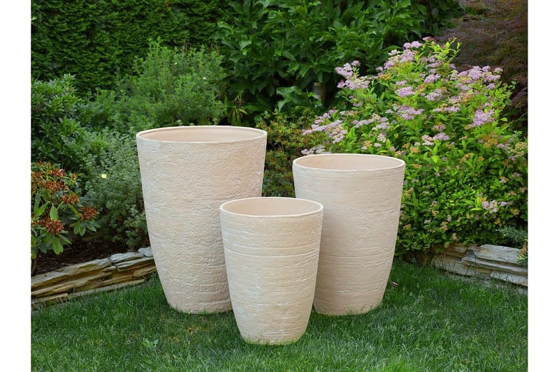 Camia Krukke 51 cm - Beige - Innredning - Dekorasjon