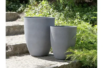Croton Krukke 43 cm - Grå - Hage - Dyrking & hagearbeid - Dyrking - Blomsterpotter - Store blomsterkrukker