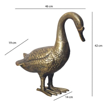 Dalela Dekorasjonsfigur 42 cm - gullfarget - Innredning - Dekorasjon - Pyntegjenstand
