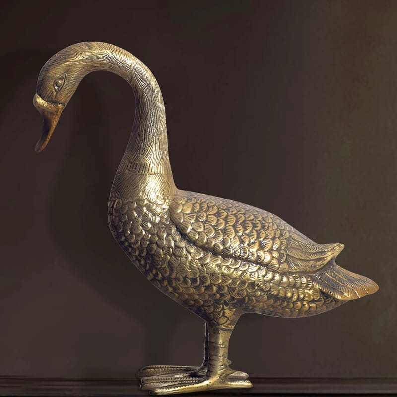 Dalela Dekorasjonsfigur 42 cm - gullfarget - Innredning - Dekorasjon - Pyntegjenstand