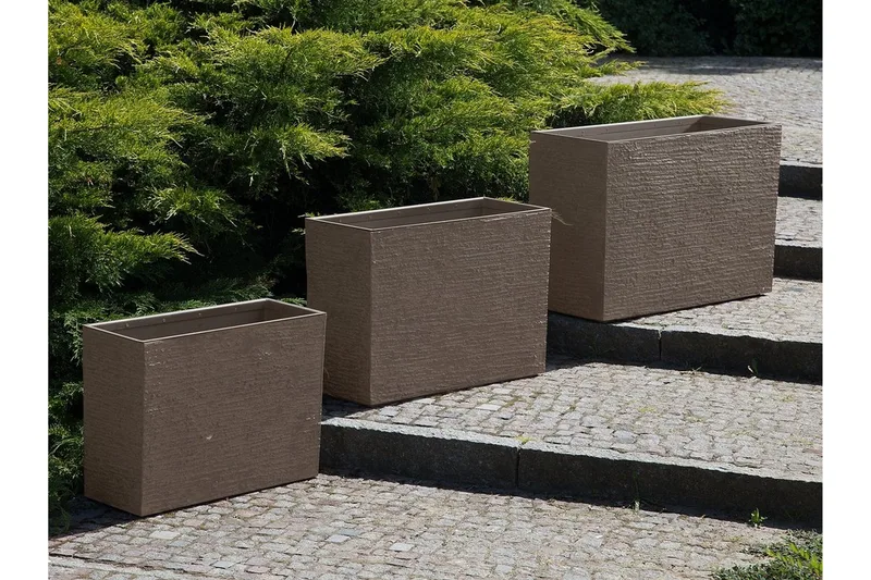 Edessa Krukke 70 cm - Brun - Hage - Dyrking & hagearbeid - Dyrking - Blomsterpotter - Store blomsterkrukker