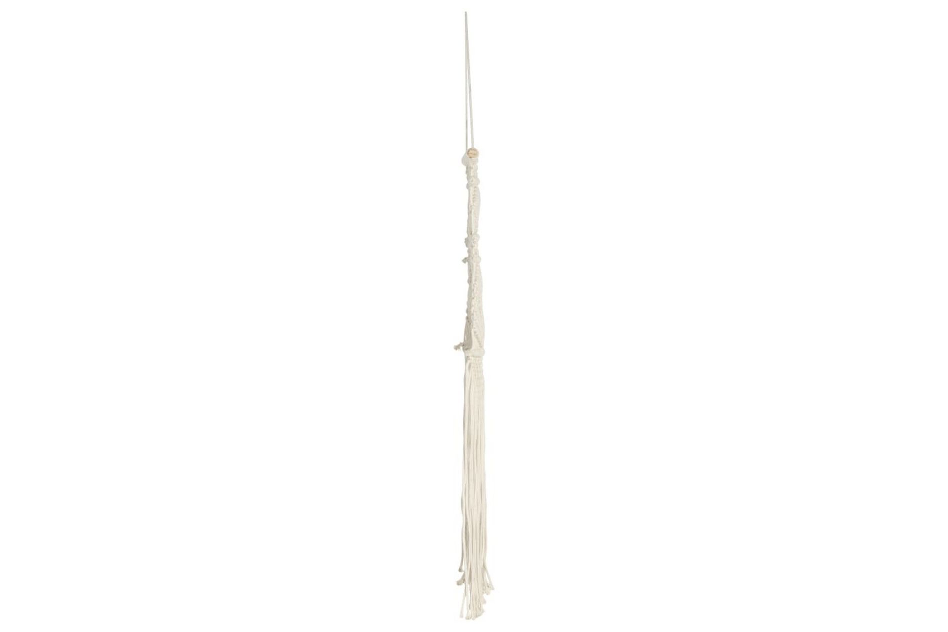 Makramé vegghenger 40x80 cm bomull - Krem - Innredning - Dekorasjon