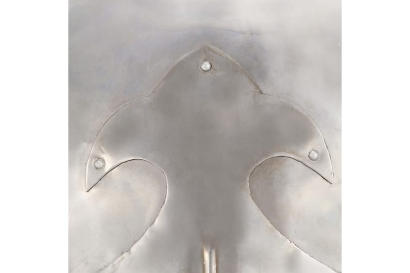 Middelaldersk kroppsrustning kyrass replika LARP sølv stål - Dekorasjon