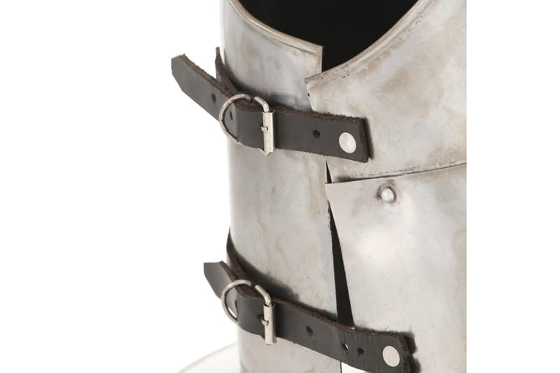 Middelaldersk kroppsrustning kyrass replika LARP sølv stål - Dekorasjon