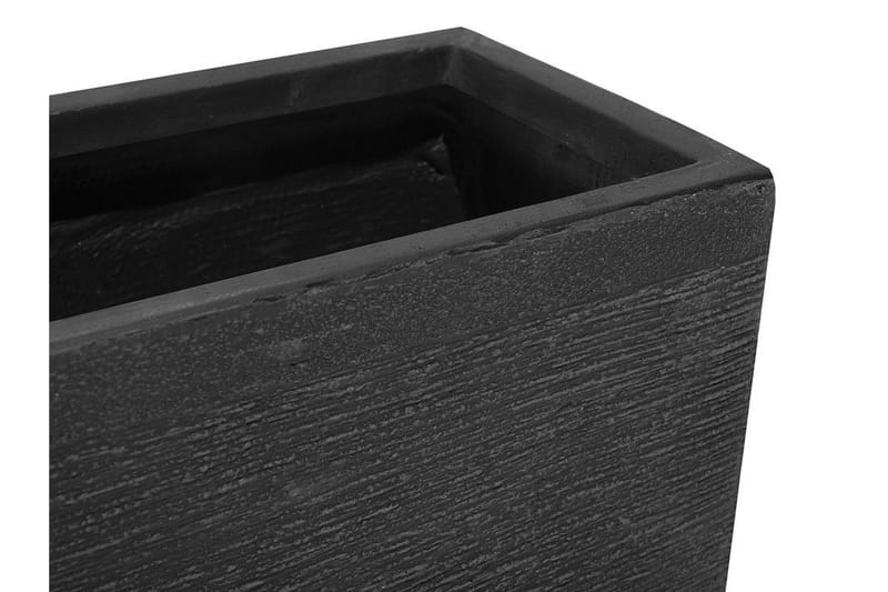 Myra Krukke 80 cm - Svart - Hage - Dyrking & hagearbeid - Dyrking - Blomsterpotter - Store blomsterkrukker