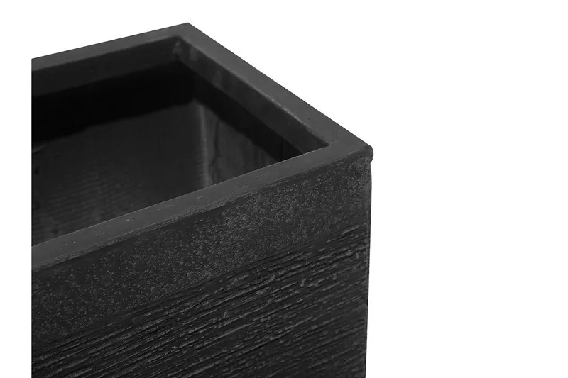 PAROS Krukke 40 cm - Svart - Hage - Dyrking & hagearbeid - Dyrking - Blomsterpotter - Store blomsterkrukker