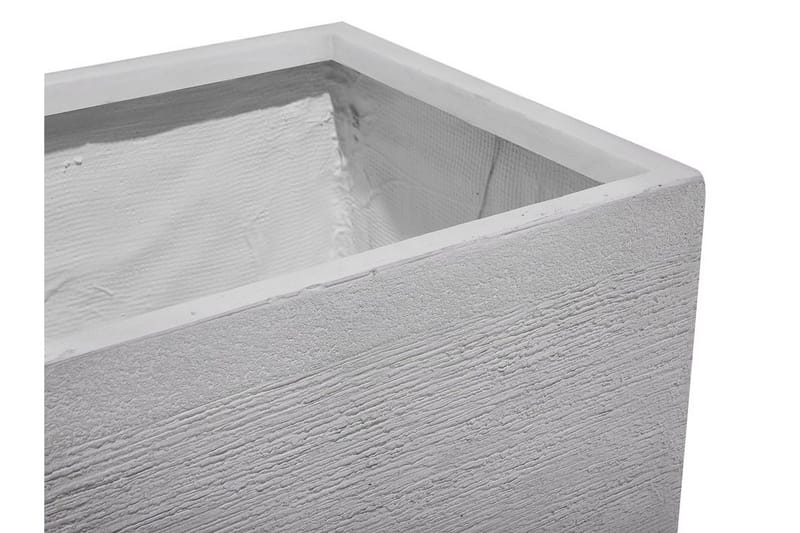 Paros Krukke 50 cm - Hvit - Hage - Dyrking & hagearbeid - Dyrking - Blomsterpotter - Store blomsterkrukker