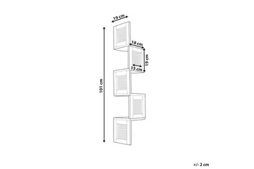 Bokhylle Alder Sort, Lyst Tre - Sort, Lyst Tre - Oppbevaring - Hyller - Bokhylle