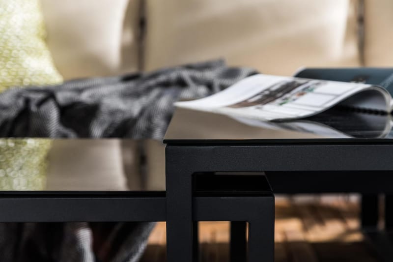 Bullerö Loungegruppe - Svart/Teak - Hage - Utemiljø - Veranda & terrasse - Verandamøbler