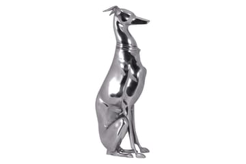 Dekorativ figur Wohnling Aluminium Hund Sølv Moderne - Innredning - Dekorasjon - Pyntegjenstand - Skulptur