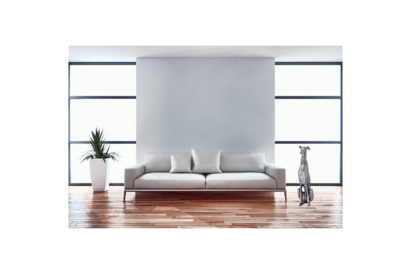 Dekorativ figur Wohnling Aluminium Hund Sølv Moderne - Innredning - Dekorasjon - Pyntegjenstand - Skulptur