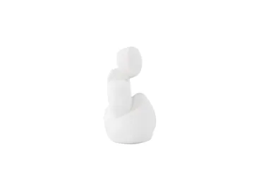 Floda Skulptur 9x14 cm - Hvit - Innredning - Dekorasjon - Pyntegjenstand - Skulptur