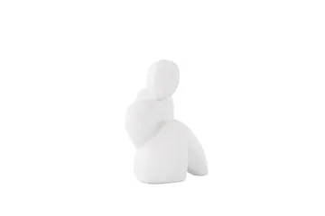 Floda Skulptur 9x14 cm - Hvit - Innredning - Dekorasjon - Pyntegjenstand - Skulptur