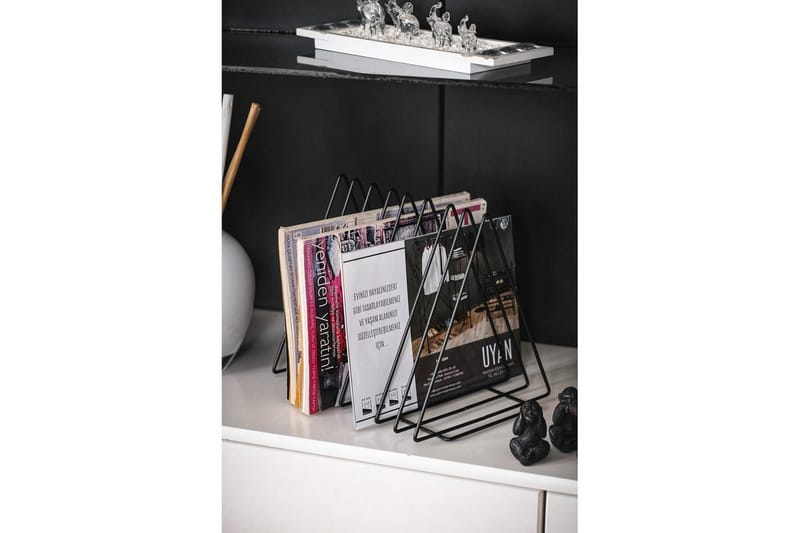 Horatio Tidningsställ 28x23 cm - Sort - Innredning - Dekorasjon - Pyntegjenstand - Pyntebok & coffee table book