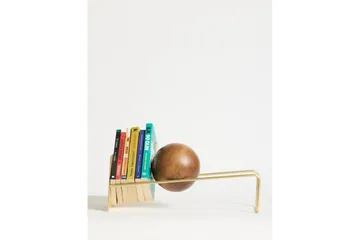 Orvic Bokstöd 49x18 cm - Antikk Gull - Innredning - Dekorasjon - Pyntegjenstand - Bokstøtte