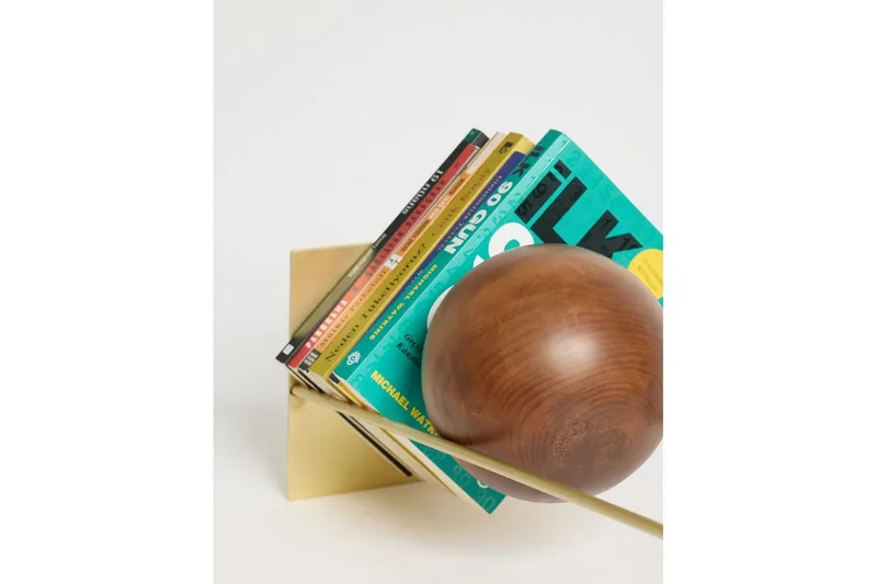 Orvic Bokstöd 49x18 cm - Antikk Gull - Innredning - Dekorasjon - Pyntegjenstand - Bokstøtte