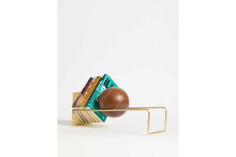 Orvic Bokstöd 49x18 cm - Antikk Gull - Innredning - Dekorasjon - Pyntegjenstand - Bokstøtte