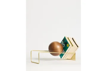 Orvic Bokstöd 49x18 cm - Antikk Gull - Innredning - Dekorasjon - Pyntegjenstand - Bokstøtte