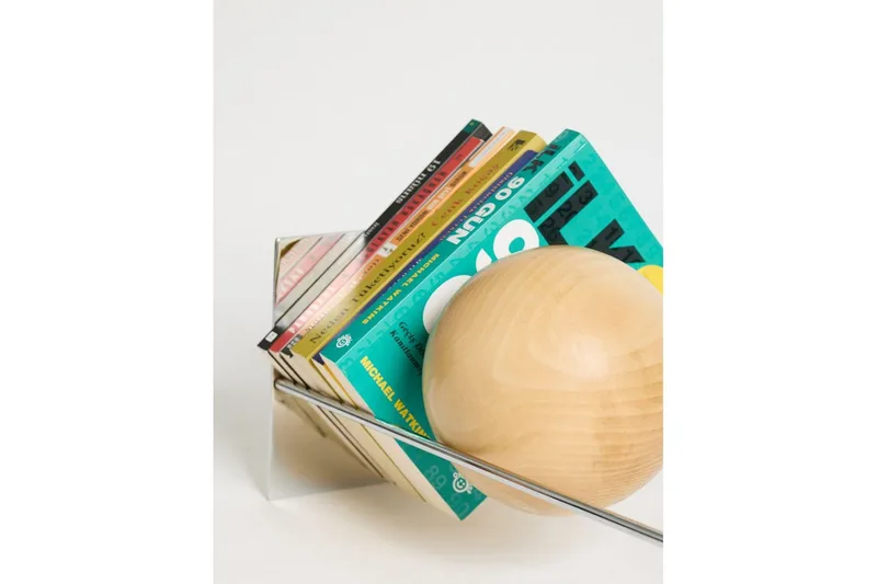 Orvic Bokstöd 49x18 cm - Sølv - Innredning - Dekorasjon - Pyntegjenstand - Bokstøtte