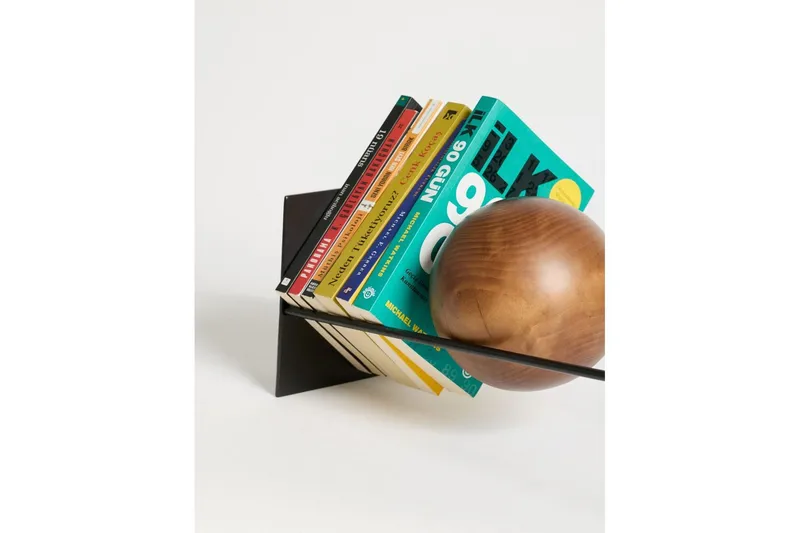 Orvic Bokstöd 49x18 cm - Sort - Innredning - Dekorasjon - Pyntegjenstand - Bokstøtte