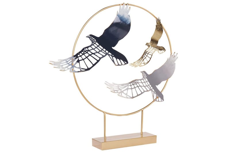Prydnadsfigur Beliani Samarium GOLD||Black||Grey||blue - Innredning - Dekorasjon - Pyntegjenstand