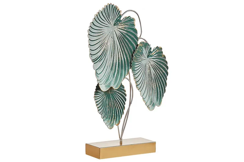 Prydnadsfigur Beliani Sodium blue||GOLD - Innredning - Dekorasjon - Pyntegjenstand - Skulptur