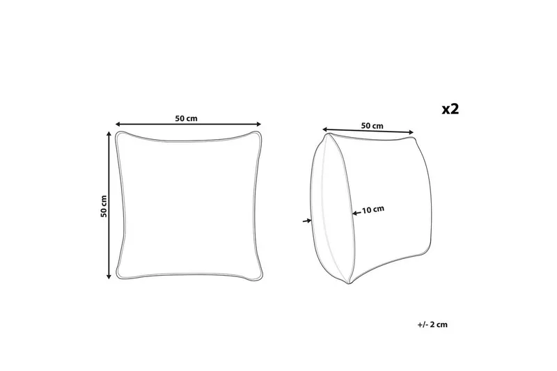 Pynteputer Phusro sett à 2 - Tekstiler - Pute & pledd - Hagepute