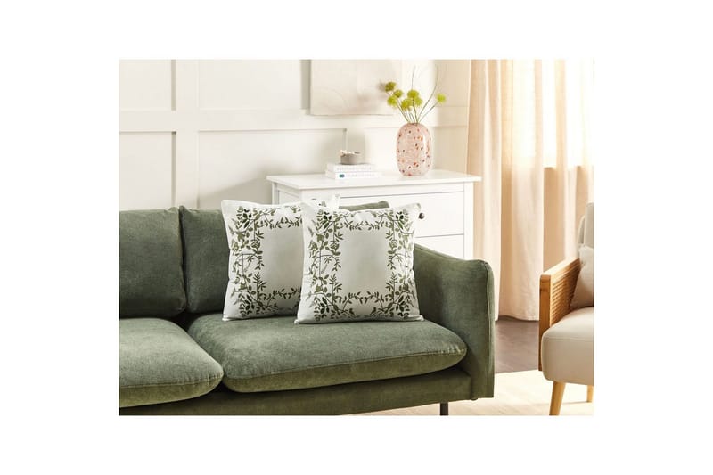 Pynteputer Zaleya sett med 2 Firkantet - Firkantet - Tekstiler - Pute & pledd - Pynteputer