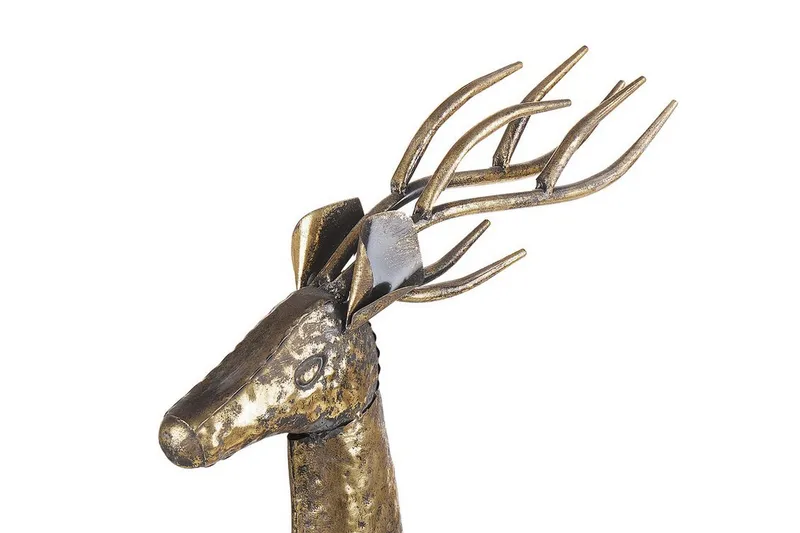 Takala Figur Rein - Keramikk/Gull - Innredning - Dekorasjon