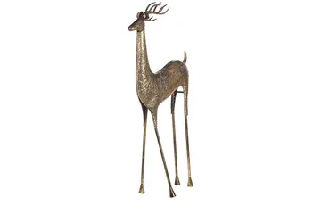 Takala Figur Rein - Keramikk/Gull - Innredning - Dekorasjon - Pyntegjenstand - Dekorasjonsfigur