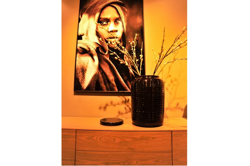 Woodend Krukke 31 cm - Keramikk/Svart - Hage - Dyrking & hagearbeid - Dyrking - Blomsterpotter - Store blomsterkrukker