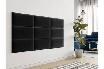 Zaratuz Veggpanel Stoppet 60x30 cm - Svart - Hus & oppussing - Bygg - Gulv, vegg & tak - Gulv & veggkledning - Veggpanel & panelplate