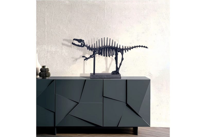 Dekorativ figur Wohnling Dekorativ T-Rex Aluminium Moderne - Innredning - Dekorasjon