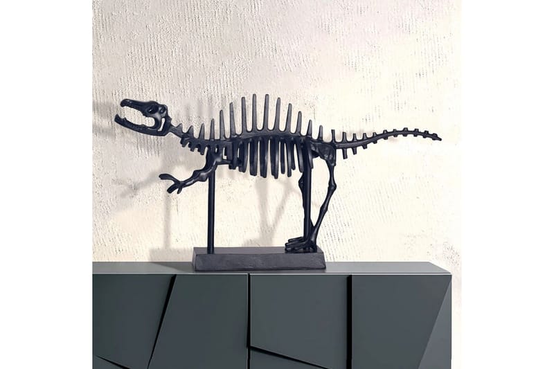 Dekorativ figur Wohnling Dekorativ T-Rex Aluminium Moderne - Innredning - Dekorasjon