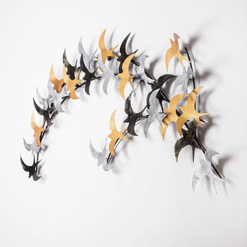 Dekorativt metallveggtilbehør Wallxpert Kirlangic (137 x 62 cm) - Innredning - Bilder & kunst