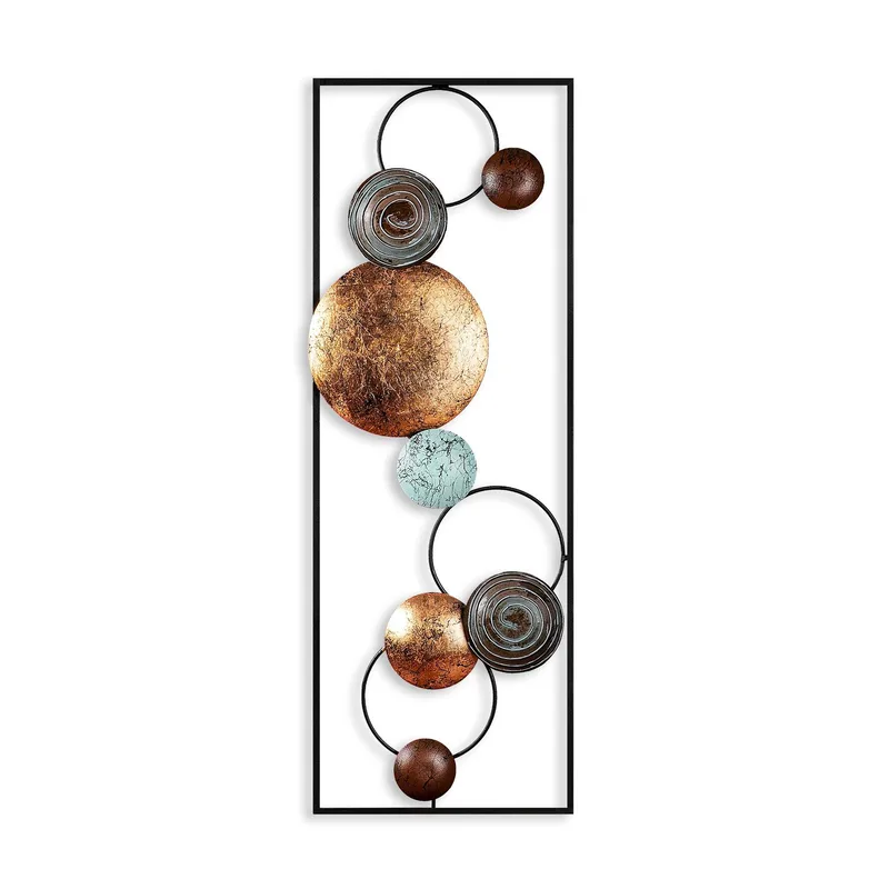 Dekorativt metallveggtilbehør Wallxpert Melodi (32 x 90 x 4 cm), undefined