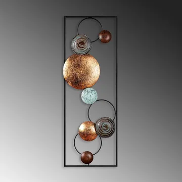 Dekorativt metallveggtilbehør Wallxpert Melodi (32 x 90 x 4 cm) - Innredning - Bilder & kunst